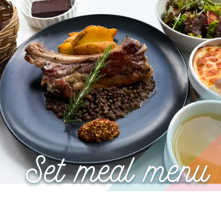 set-meal menu